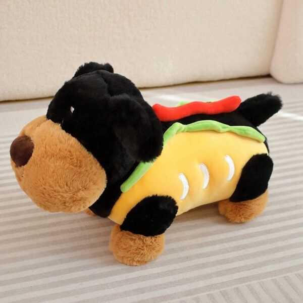 Peluche Teckel Hot Dog