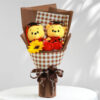 Anime My Melody Plush Toy Cinnamoroll Teddy Bear Cartoon Flower Bouquet Valentine's Day Christmas Birthday Holiday Gifts