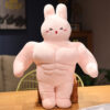 Peluches Funny Muscle Bunny