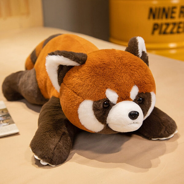 Peluche Panda Rouge Réaliste