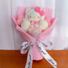 Bouquet Fleur Peluche Chat Hello Kitty - Bouquet de Fleurs Savon