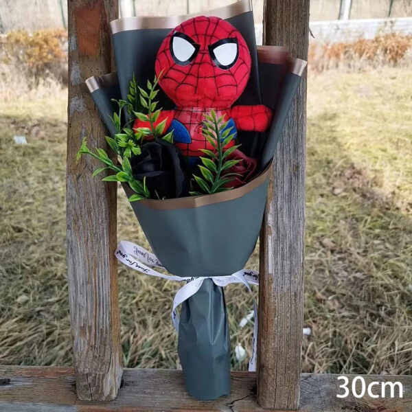 Bouquet de peluche Super Hero - Spider-Man - Iron Man - Superman Captain America