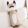 Peluche de raton laveur géant kawaii