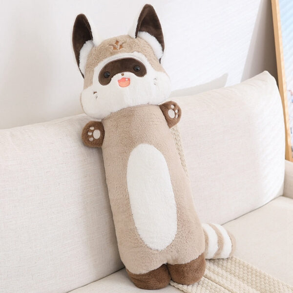 Peluche de raton laveur géant kawaii