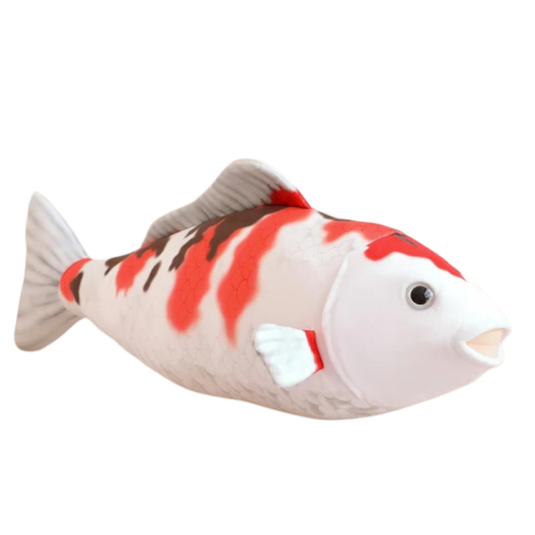 SmileyFaceSweaterTeddyBear_1_66967994-7c39-4217-a1e9-237eefd747e0.png Peluche poisson Koi géant blanc et rouge