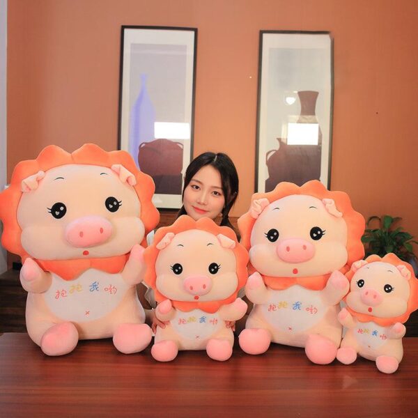 a237e4db-3854-4300-9408-1bb2bbccce90.jpg Animaux en peluche tournesol cochon