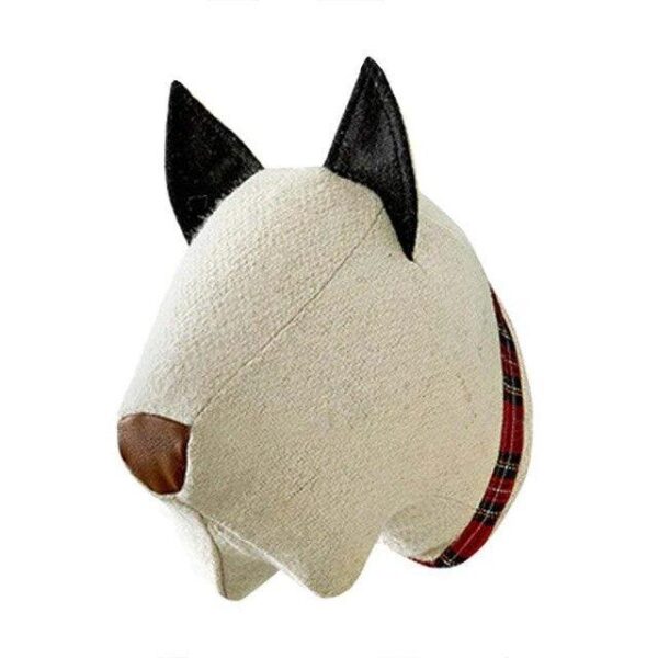 Poupée en peluche éléphant chien cheval rhinocéros tête de buffle murale artwork décor