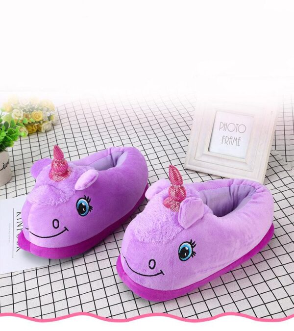 Chaussons licorne mignons