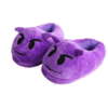Emoji pantoufles qq expression peluche dessin animé