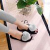 Chaussons en peluche pour femmes Hear Pom Pom