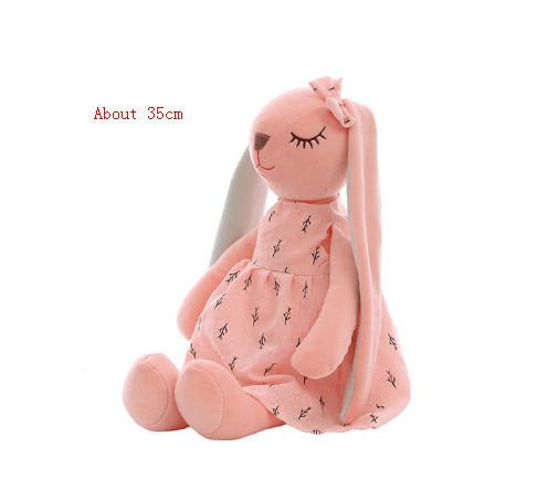 Animaux en peluche lapin à longues oreilles