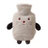 Bouillotte Peluche Chat Blanc