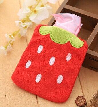 Bouillotte Peluche Fraise