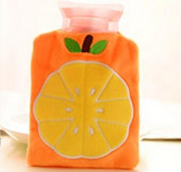 Bouillotte Peluche Orange