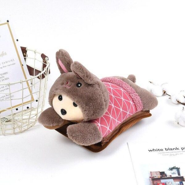 Bouillotte Peluche Ours Lapin