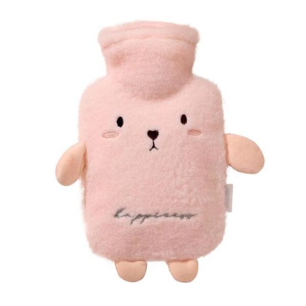 Bouillotte Peluche Ours Rose