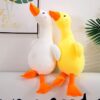 Oreillers en peluche géants en forme de canard