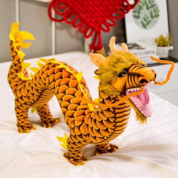 Peluche Dragon Chinois Géant