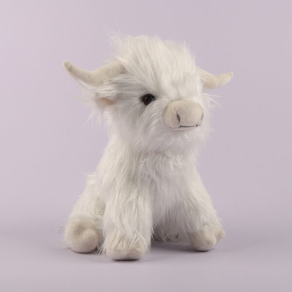 Peluche vache écossaise des Highlands