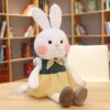 17.5" - 21.5" Adorable lapin en peluche avec vêtements