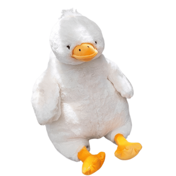 Peluche canard joufflu