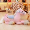 Animaux en peluche de type licorne