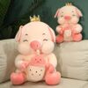 Cochon En Peluche Rose