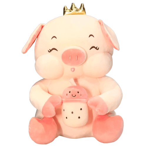 Cochon En Peluche Rose