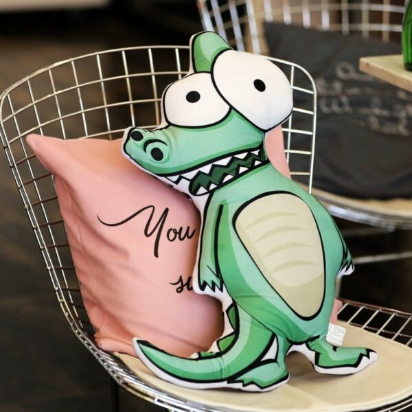 coussin-crocodile-vert.jpg Coussin Crocodile Vert