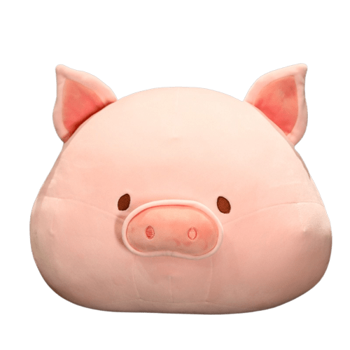 Coussin Peluche Cochon