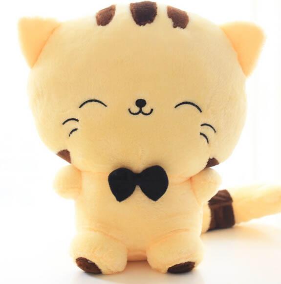Poupée en peluche 8" Kawaii Cat with Bow