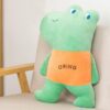 Oreiller en peluche en forme d'animaux mignons et vivants