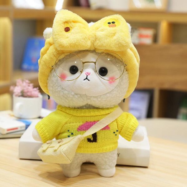 Peluche Cho Kawaii Baby Sheep In Various Cute Outfits