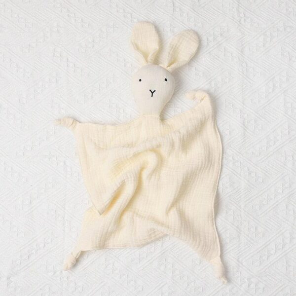 Doudou Bébé Lapin Beige