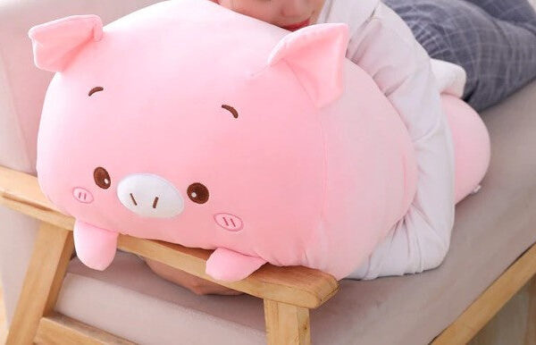 Doudou Cochon Rose