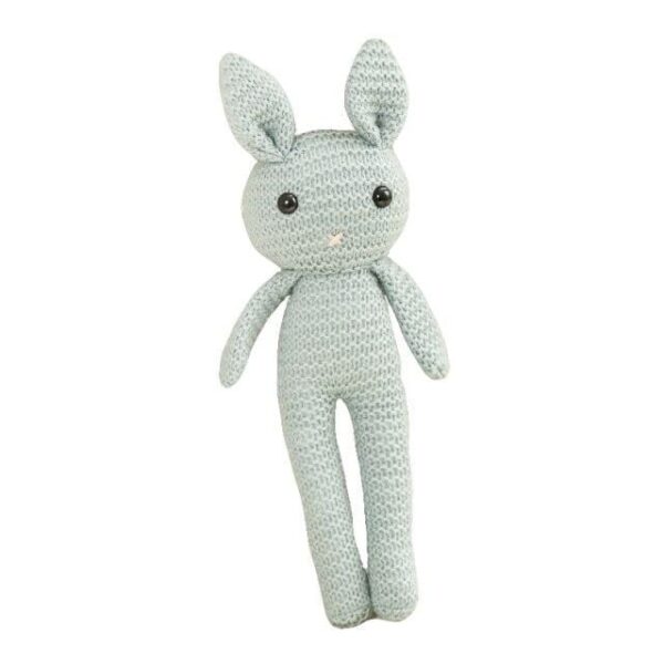 Doudou Lapin Bleu