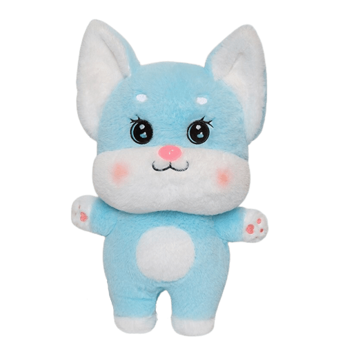 Doudou Renard Bleu