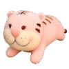 Doudou Tigre Rose