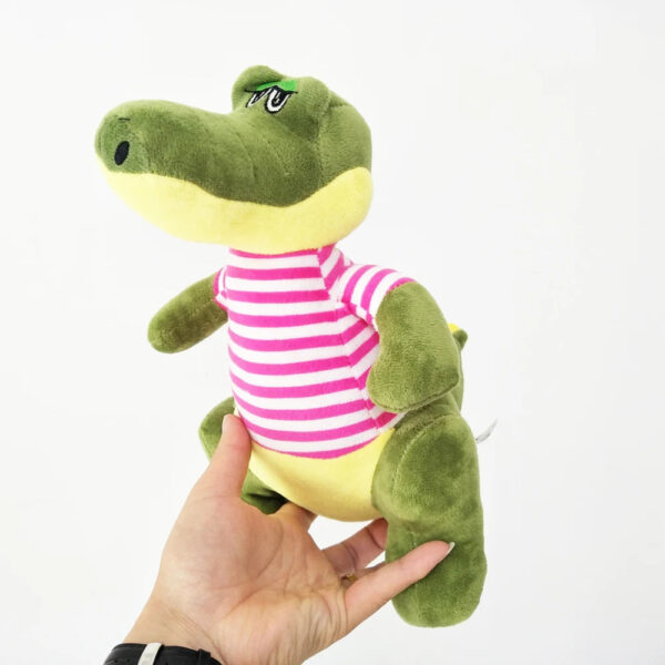 Peluche Stripes l'alligator