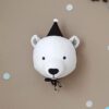 Poupée en peluche éléphant chien cheval rhinocéros tête de buffle murale artwork décor