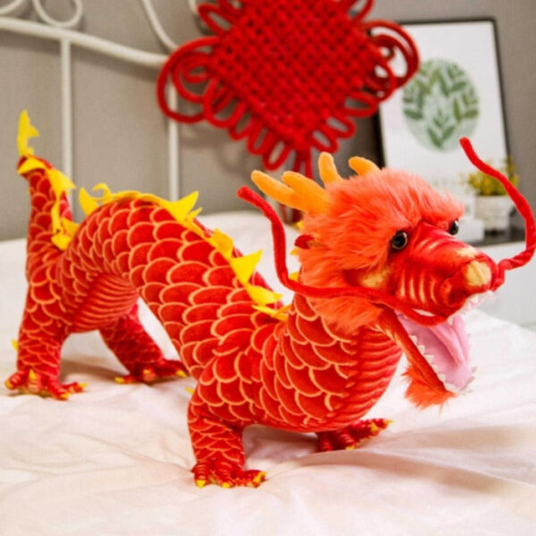 Peluche Dragon Chinois Géant