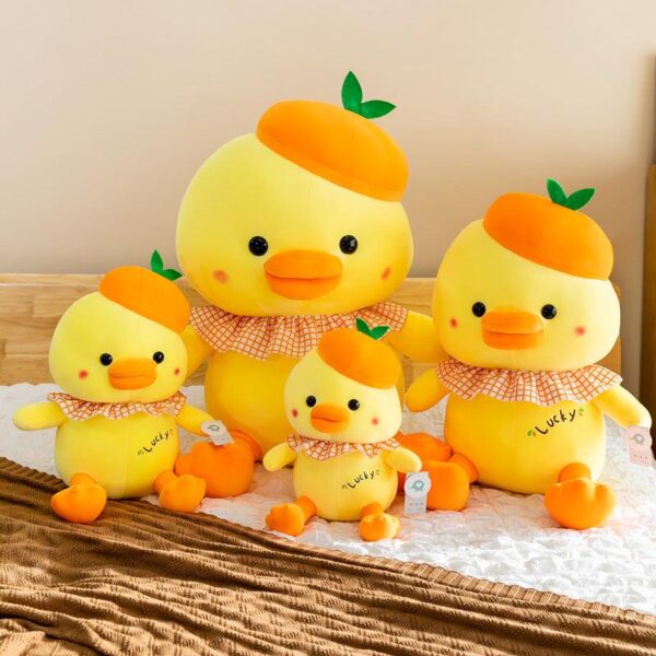 Peluche Lucky Duck transfrontalière