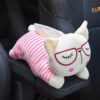 Peluche poule créative pour accoudoir de voiture