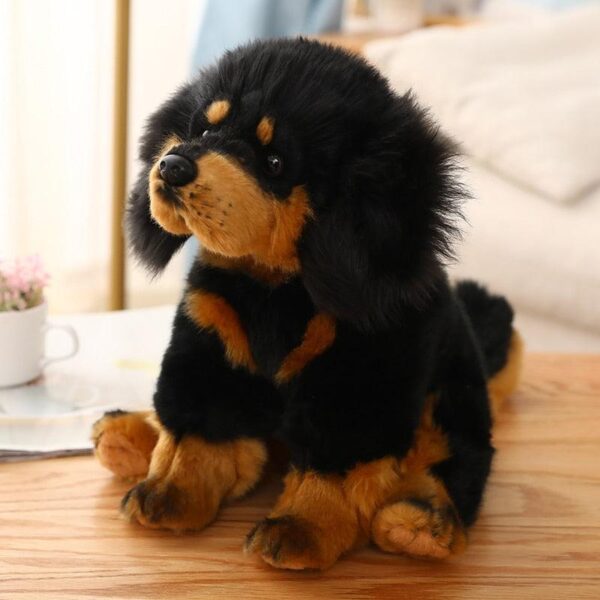 Peluches chiots réalistes super mignonnes