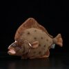 Jouet en peluche de 15.7" Poisson flet réaliste