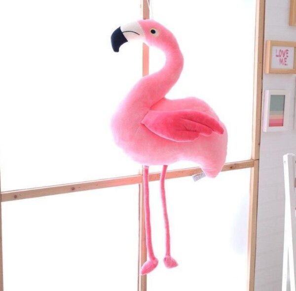 Flamant Rose Géant en Peluche
