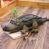 Grande Peluche Crocodile Réaliste