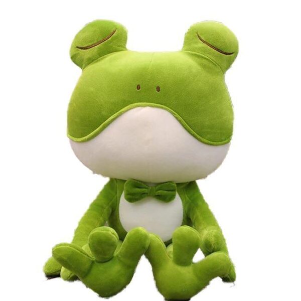 Grande Peluche Grenouille Verte
