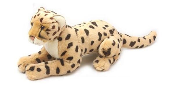 Peluche simulation de léopard sauvage