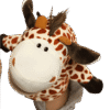 Peluche Marionnette Girafe